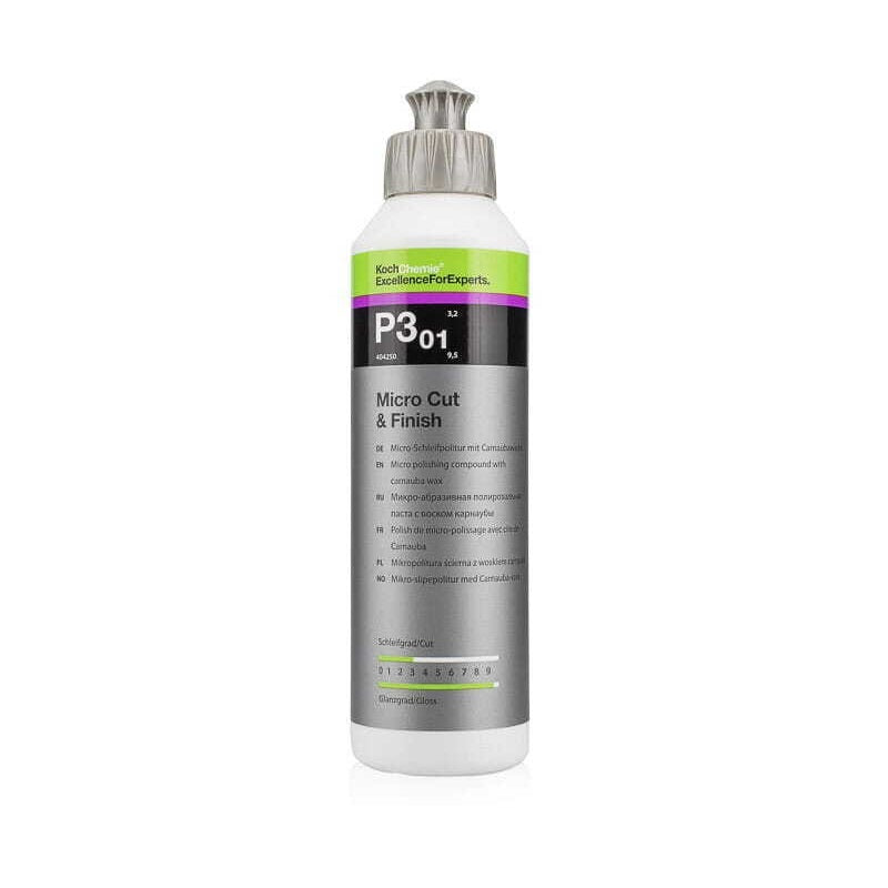 Koch Chemie Micro Cut & Finish P3.01 Politur mit Carnaubawachs 250 ml